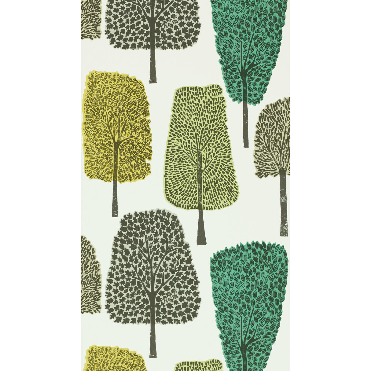 Scion CEDAR SLATE/APPLE/IVY Wallpaper