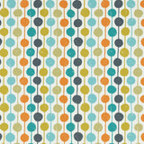 Scion TAIMI WP SULPHUR/TANGERINE/KINGFISHER Wallpaper