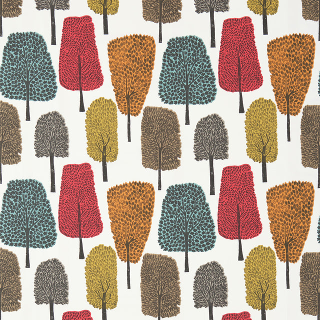 Scion CEDAR TANGERINE/SULPHUR/CHILLI Drapery Fabric