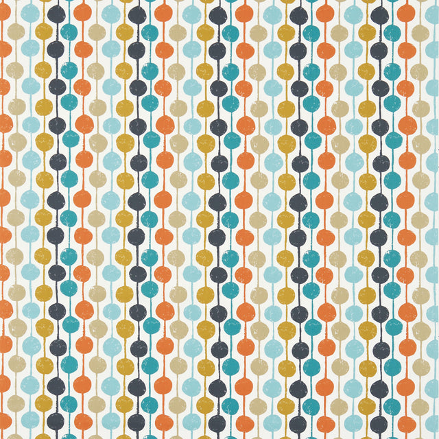 Scion TAIMI SULPHUR/TANGERINE/KINGFISHER Drapery Fabric