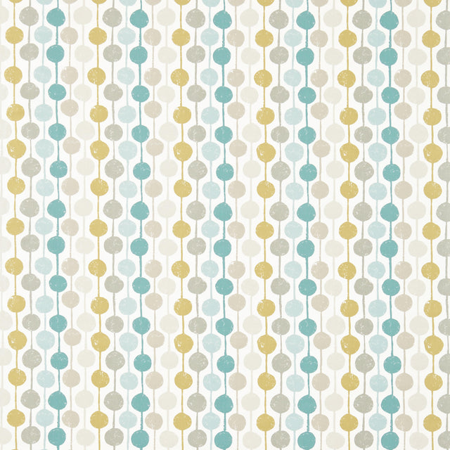 Scion TAIMI SEAGLASS/CHALK/HONEY Drapery Fabric