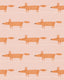 Scion MIDI FOX WP MILKSHAKE/ROSE Wallpaper