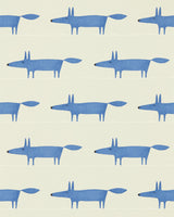 Scion MIDI FOX WP PEBBLE/DENIM Wallpaper