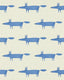 Scion MIDI FOX WP PEBBLE/DENIM Wallpaper