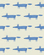 Scion MIDI FOX WP PEBBLE/DENIM Wallpaper