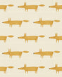 Scion MIDI FOX WP RAFFIA/CHAI Wallpaper