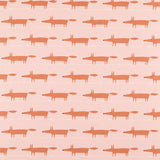 Scion MIDI FOX MILKSHAKE/ROSE Fabric