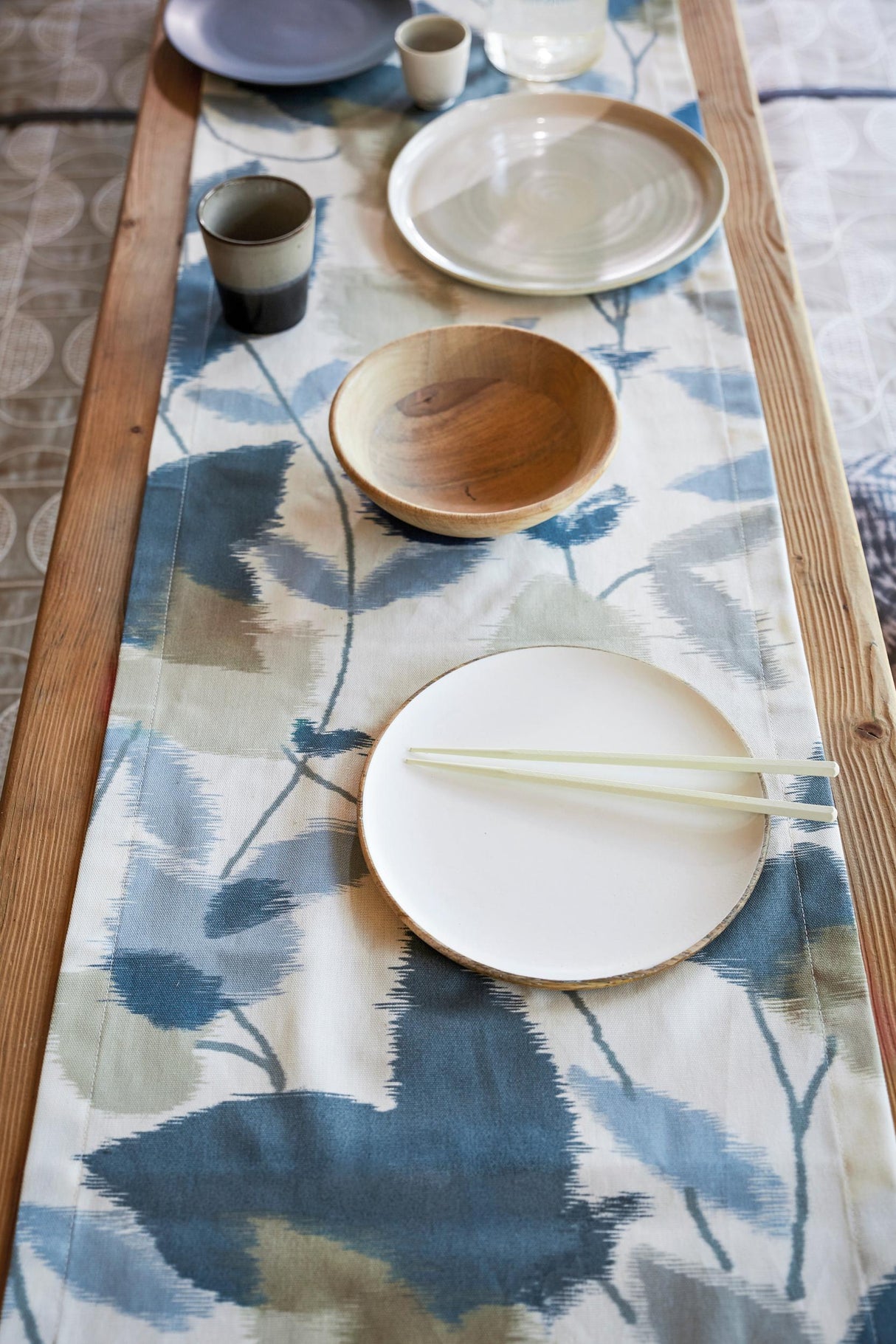 Scion AKIRA DENIM/MIDNIGHT/PUTTY Fabric