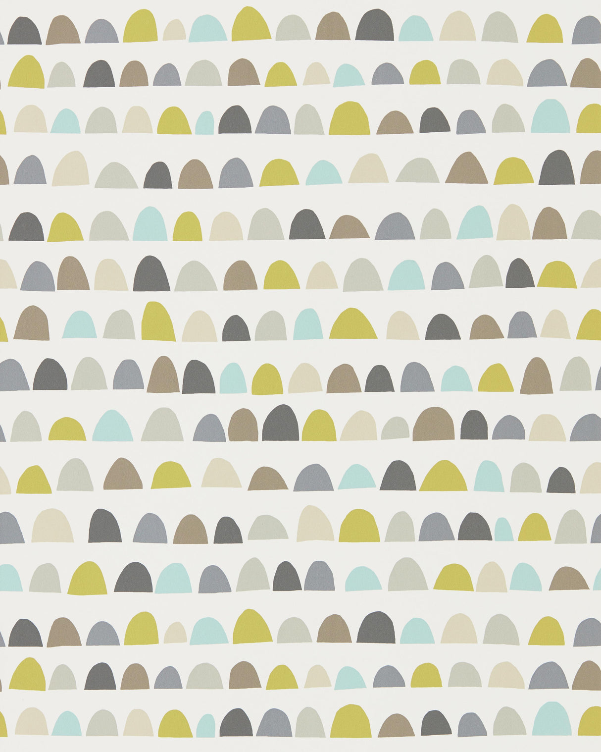 Scion PRIYA MIST/PEAR/PEWTER Wallpaper
