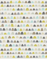 Scion PRIYA MIST/PEAR/PEWTER Wallpaper