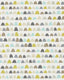 Scion PRIYA MIST/PEAR/PEWTER Wallpaper