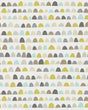 Scion PRIYA MIST/PEAR/PEWTER Wallpaper