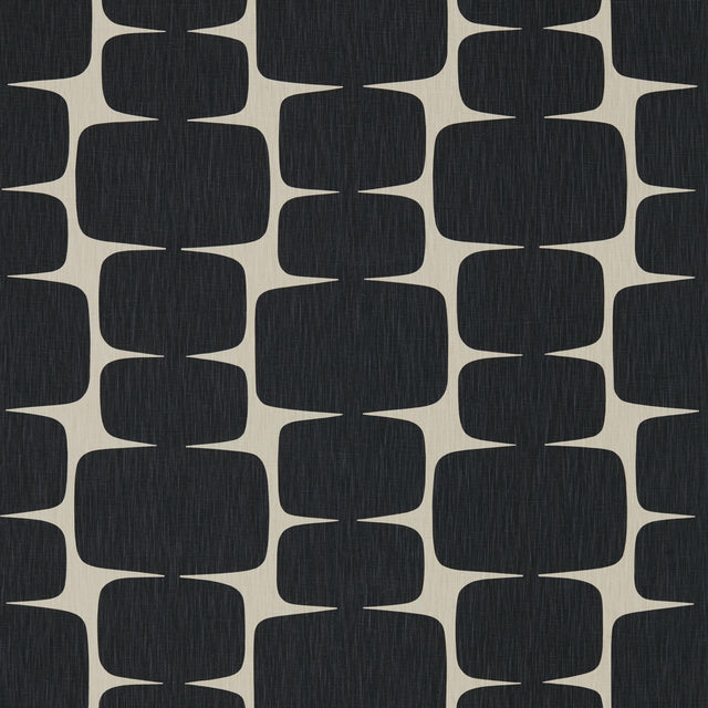Scion LOHKO LIQUORICE/HEMP Drapery Fabric