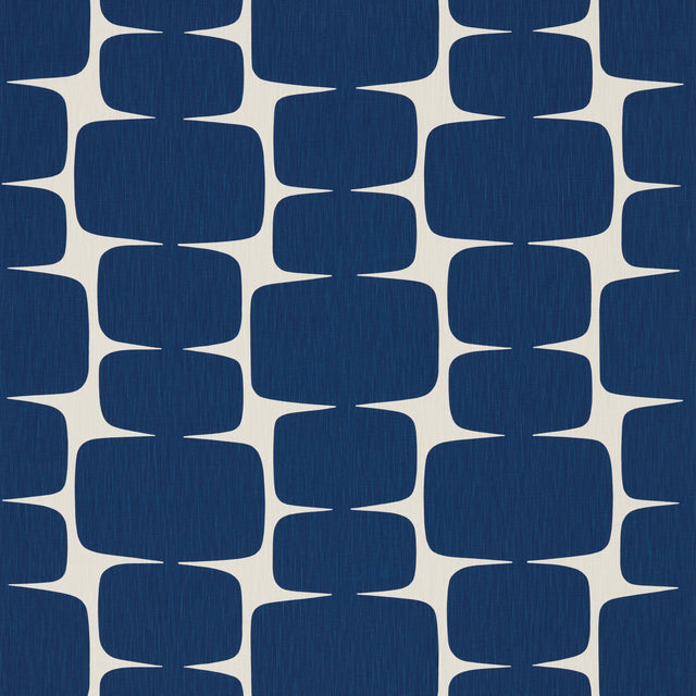 Scion LOHKO INDIGO/JASMINE Drapery Fabric