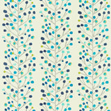 Scion BERRY TREE PEACOCK/POWDER BLUE Drapery Fabric