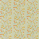 Scion BERRY TREE NEUTRAL/TANGERINE Drapery Fabric