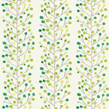 Scion BERRY TREE EMERALD/LIME/CHALK Drapery Fabric