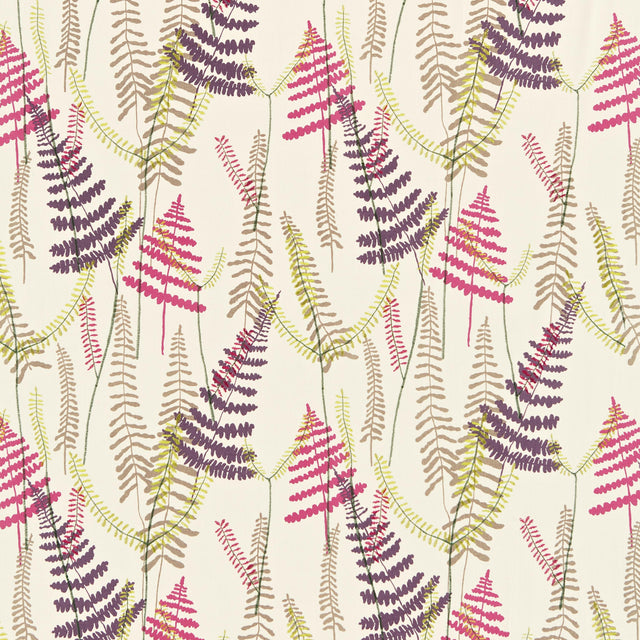 Scion ATHYRIUM PLUM/FUCHSIA Drapery Fabric