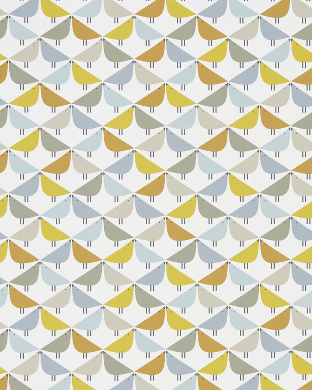 Scion LINTU WP DANDELION/BUTTERSCOTCH/PEBBLE Wallpaper