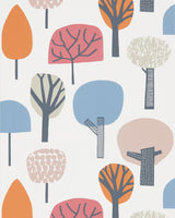 Scion LIORA WATERMELON/TANGERINE/LAKE Wallpaper