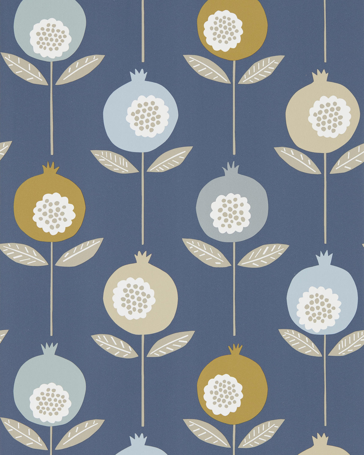 Scion PEPINO WP SKY/CINNAMON/INK Wallpaper