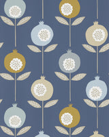 Scion PEPINO WP SKY/CINNAMON/INK Wallpaper