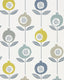 Scion PEPINO WP LIMEADE/HEMP/GLACIER Wallpaper