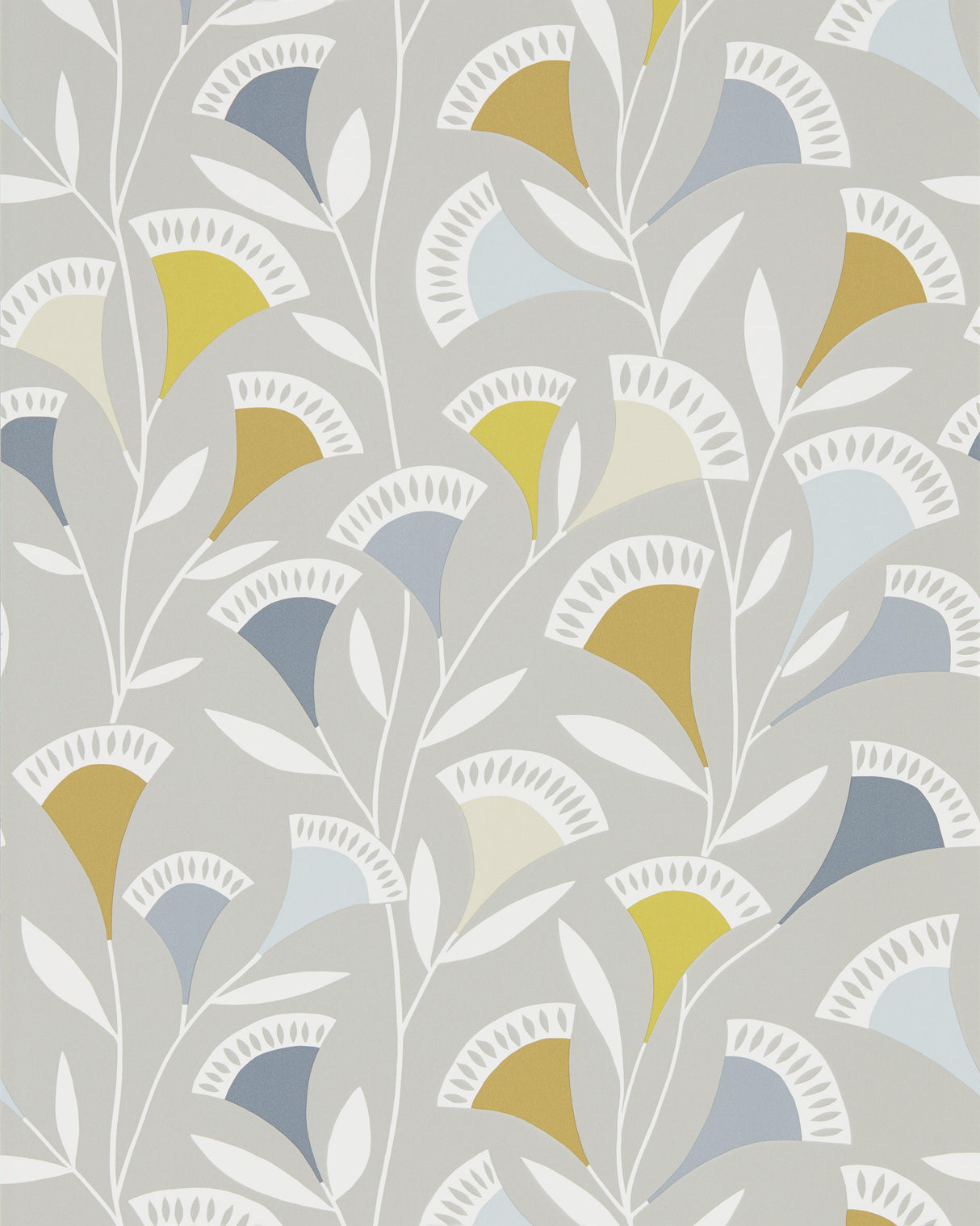 Scion NOUKKU WP DANDELION/BUTTERSCOTCH/CHARCOAL Wallpaper