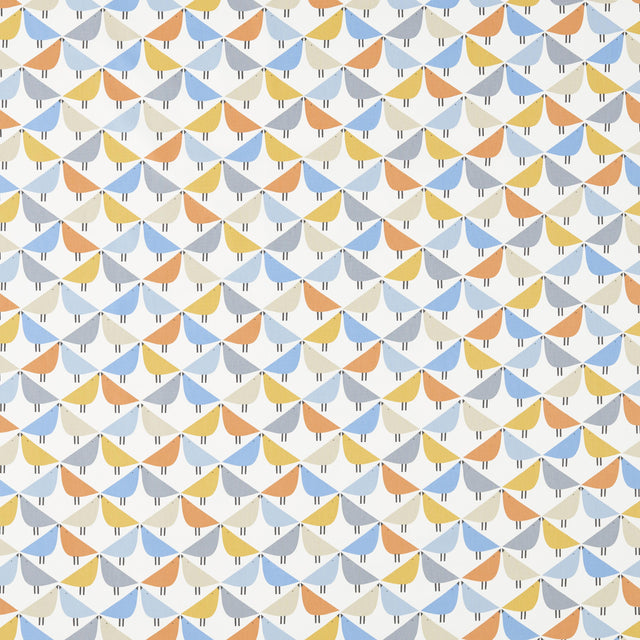 Scion LINTU SATSUMA/SKY/PEBBLE Drapery Fabric