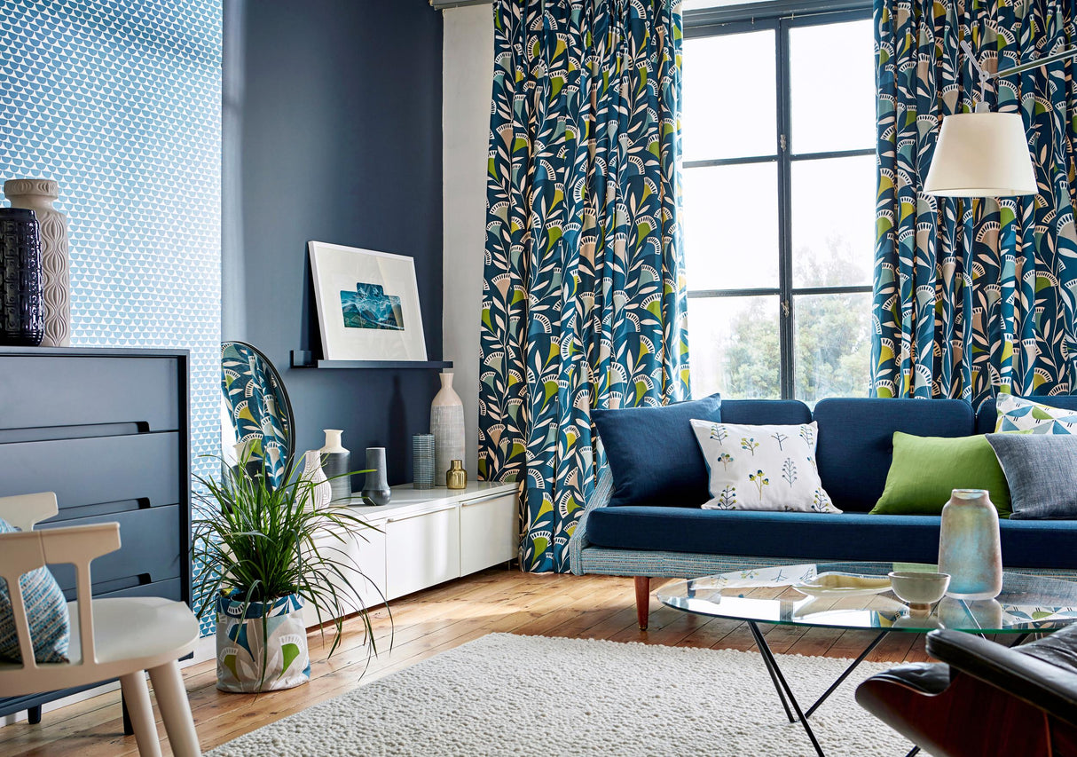 Scion LINTU DANDELION/BUTTERSCOTCH/PEBBLE Drapery Fabric