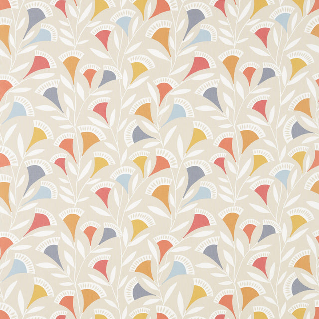 Scion NOUKKU WATERMELON/TANGERINE/SLATE Drapery Fabric