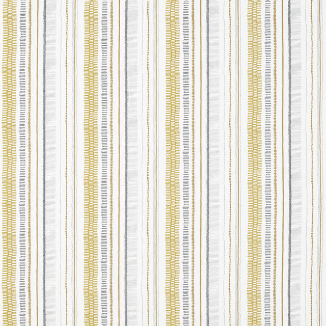 Scion NOKI OCHRE/HEMP/CHARCOAL Drapery Fabric