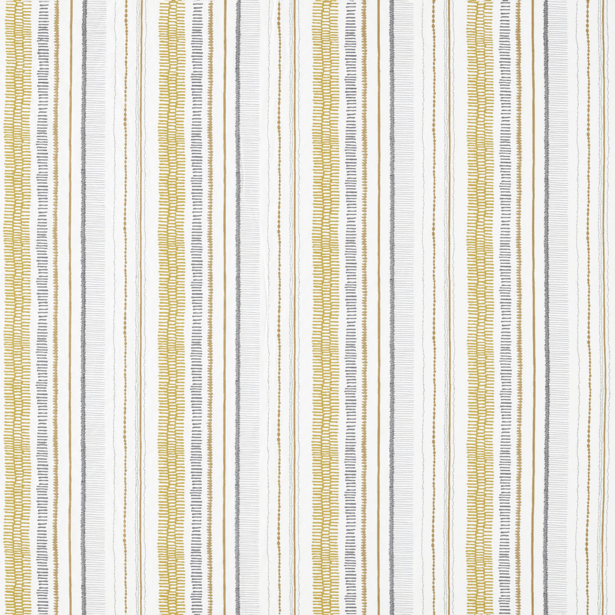 Scion NOKI OCHRE/HEMP/CHARCOAL Drapery Fabric