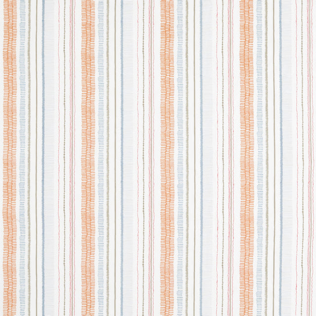 Scion NOKI SATSUMA/SKY/PEBBLE Drapery Fabric
