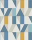 Scion NUEVO WP INDIGO/SLATE/SATSUMA Wallpaper