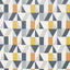 Scion NUEVO DANDELION/CHARCOAL/BRICK Fabric