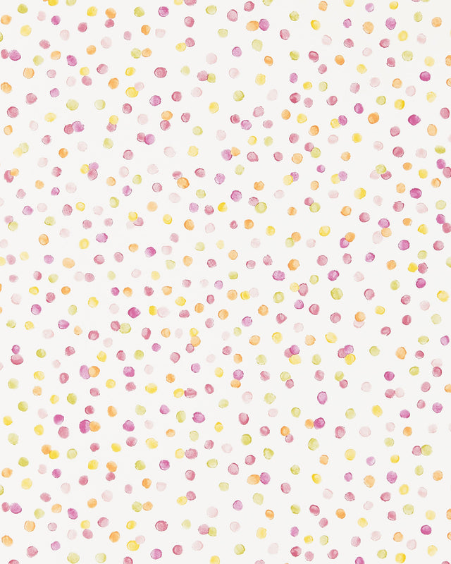 Scion LOTS OF DOTS BLANCMANGE/RASPBERRY/CITRUS Wallpaper