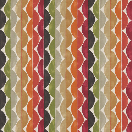 Scion YOKI TERRACOTTA/MOSS/AMBER Fabric