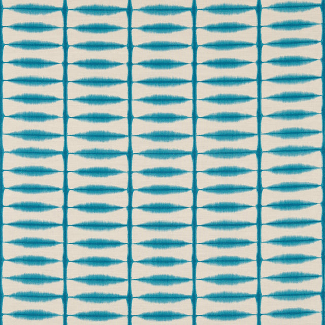 Scion SHIBORI TEAL/LINEN Drapery Fabric