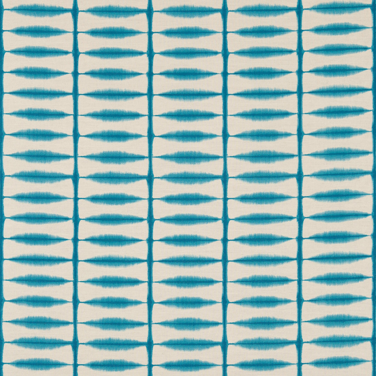 Scion SHIBORI TEAL/LINEN Drapery Fabric