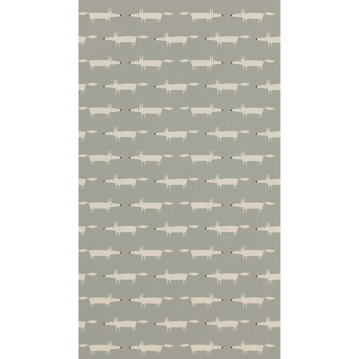 Scion LITTLE FOX WP SILVER Wallpaper