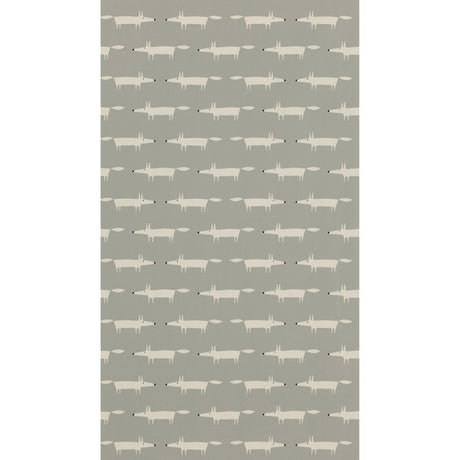 Scion LITTLE FOX WP SILVER Wallpaper