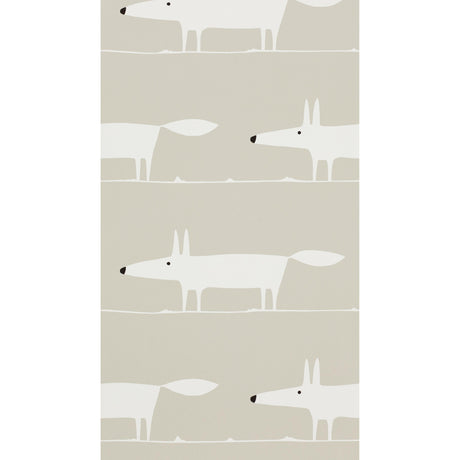 Scion MR FOX WP SNOW Wallpaper