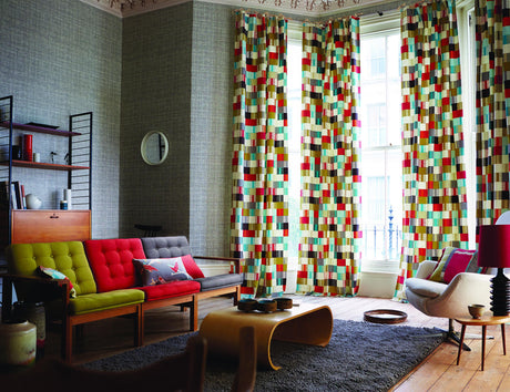 Scion NAVAJO TOMATO/MULTI Fabric