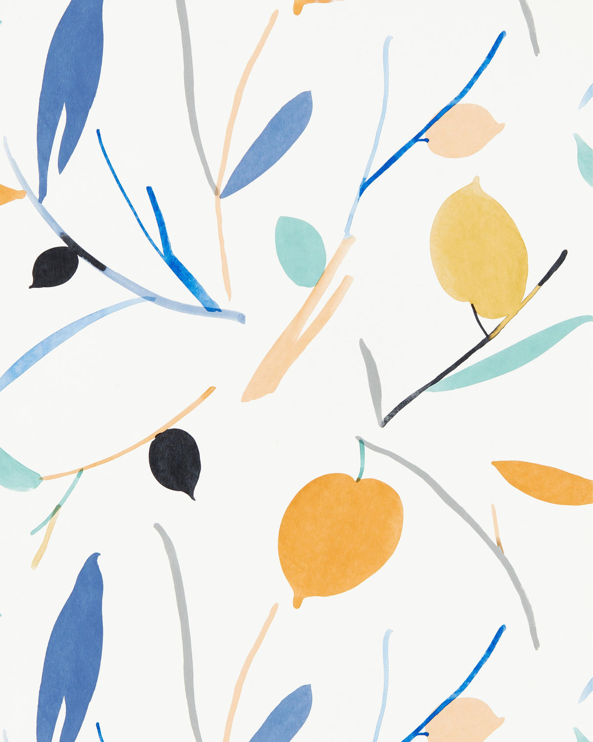 Scion OXALIS WP PAPAYA/HONEY Wallpaper