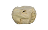 Phillips Collection Teak Wood Ball Sculpture Bleached Accent