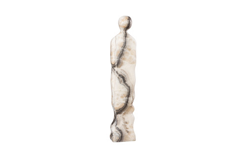 Phillips Collection Onyx Sculpture Male White Accent