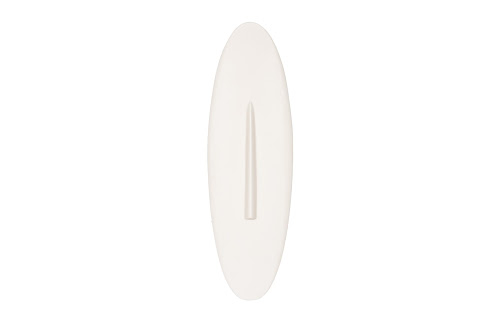 Phillips Collection Cycladic Oval Wall Decor, Resin Off White Accent