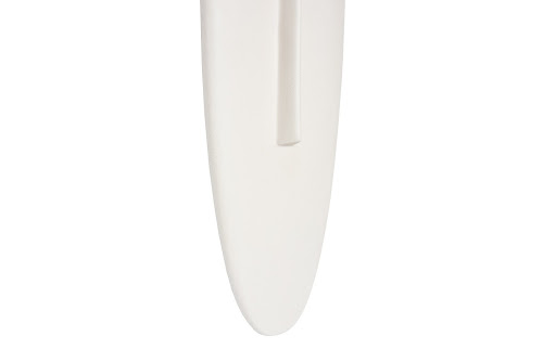 Phillips Collection Cycladic Oval Wall Decor, Resin Off White Accent