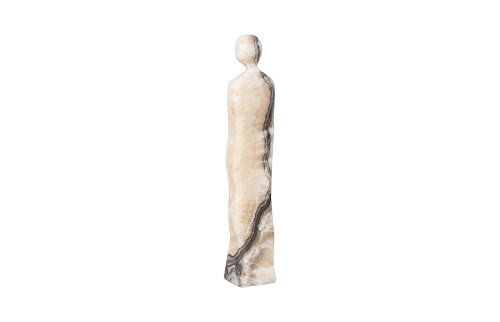 Phillips Collection Onyx Sculpture Female White Accent
